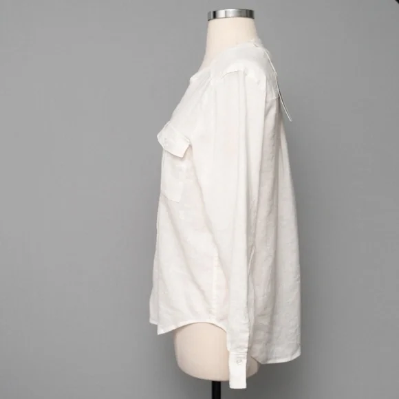 Tommy Bahama. Long Sleeve 100% Linen Coastalina Shirt. - Picture 7 of 14